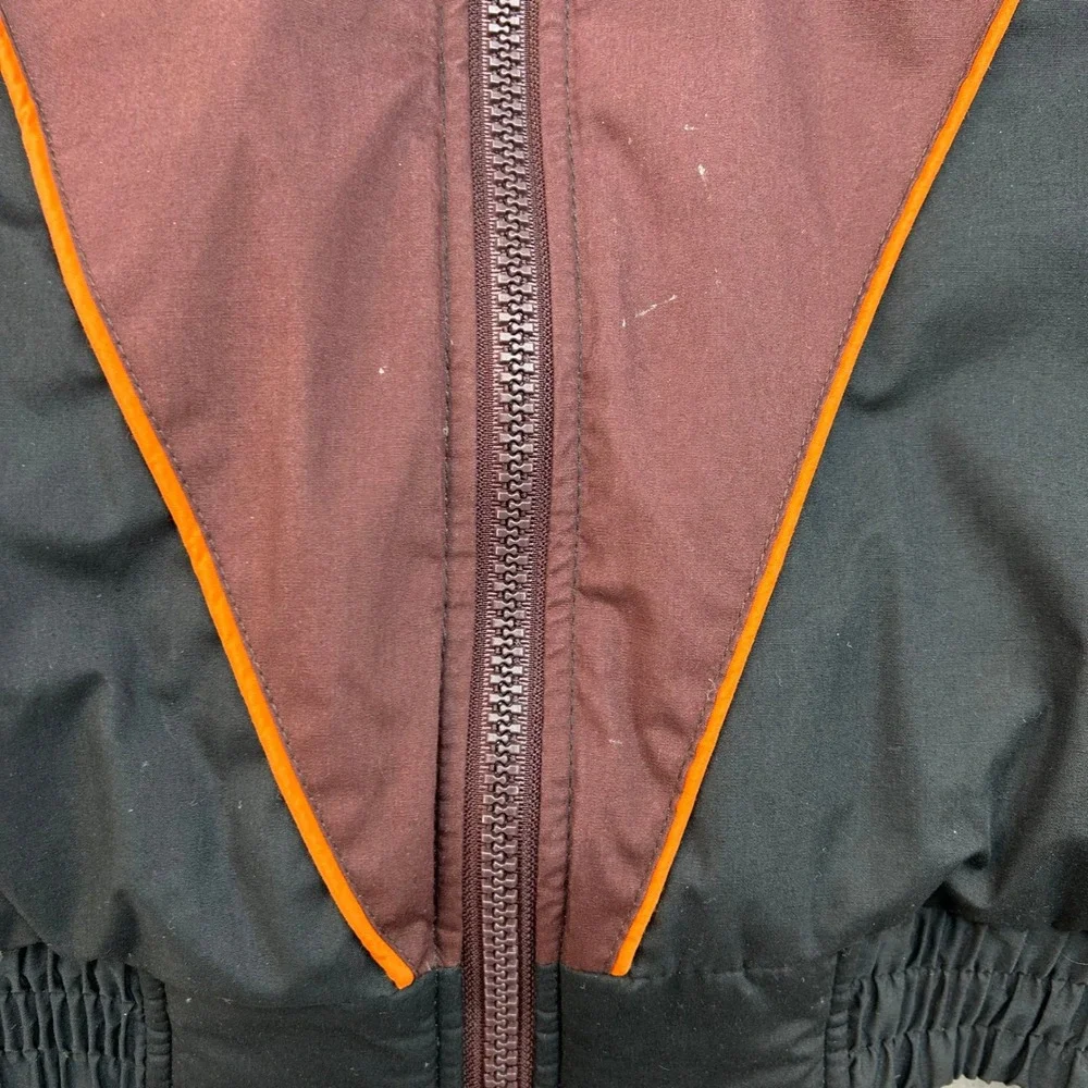90s Vintage Cleveland Browns Puffer Jacket Mens Medium 75th Anniversary Bomber